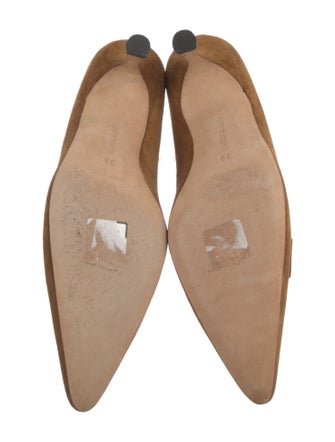 Manolo Blahnik Suede Pumps