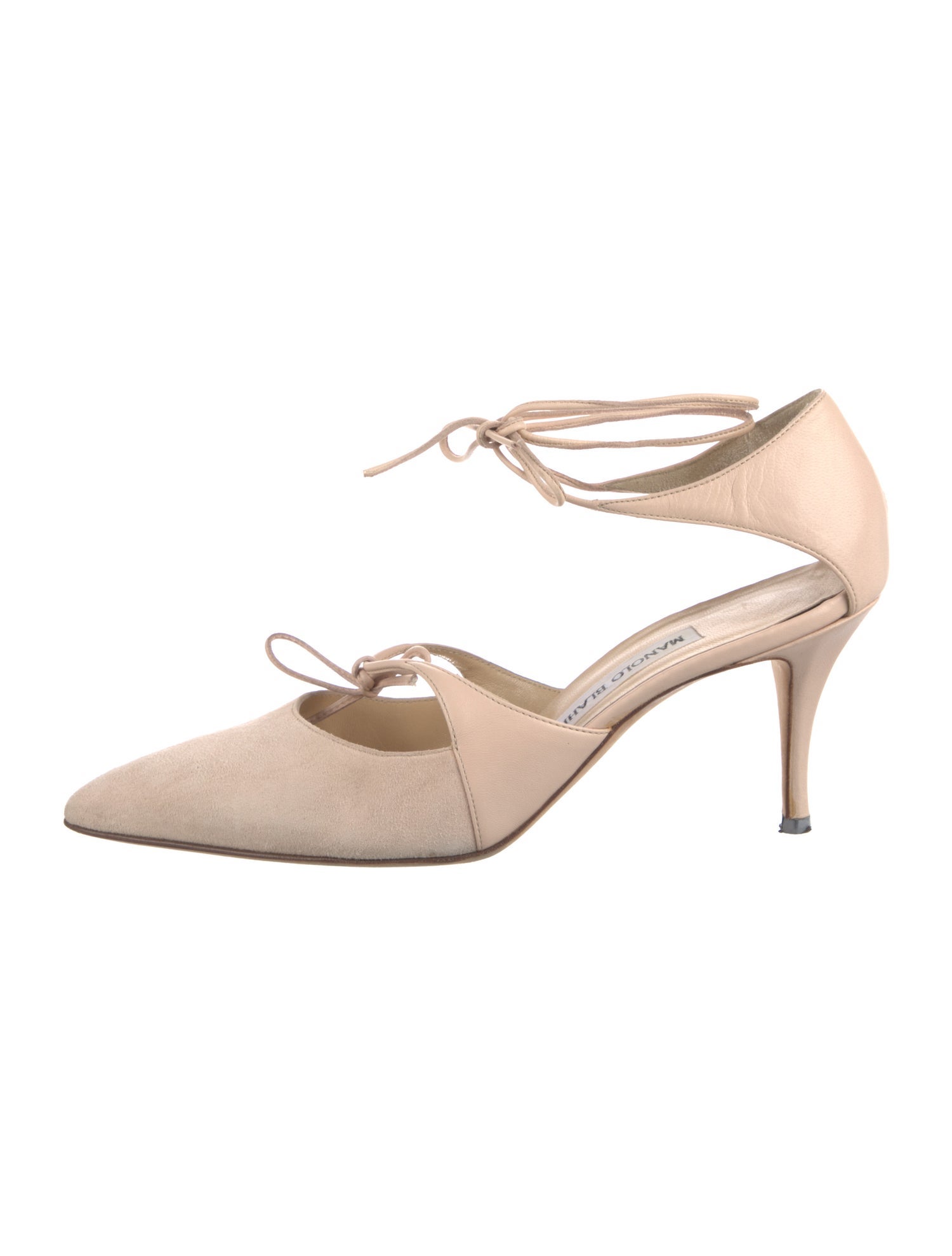 Manolo Blahnik Leather Sandals