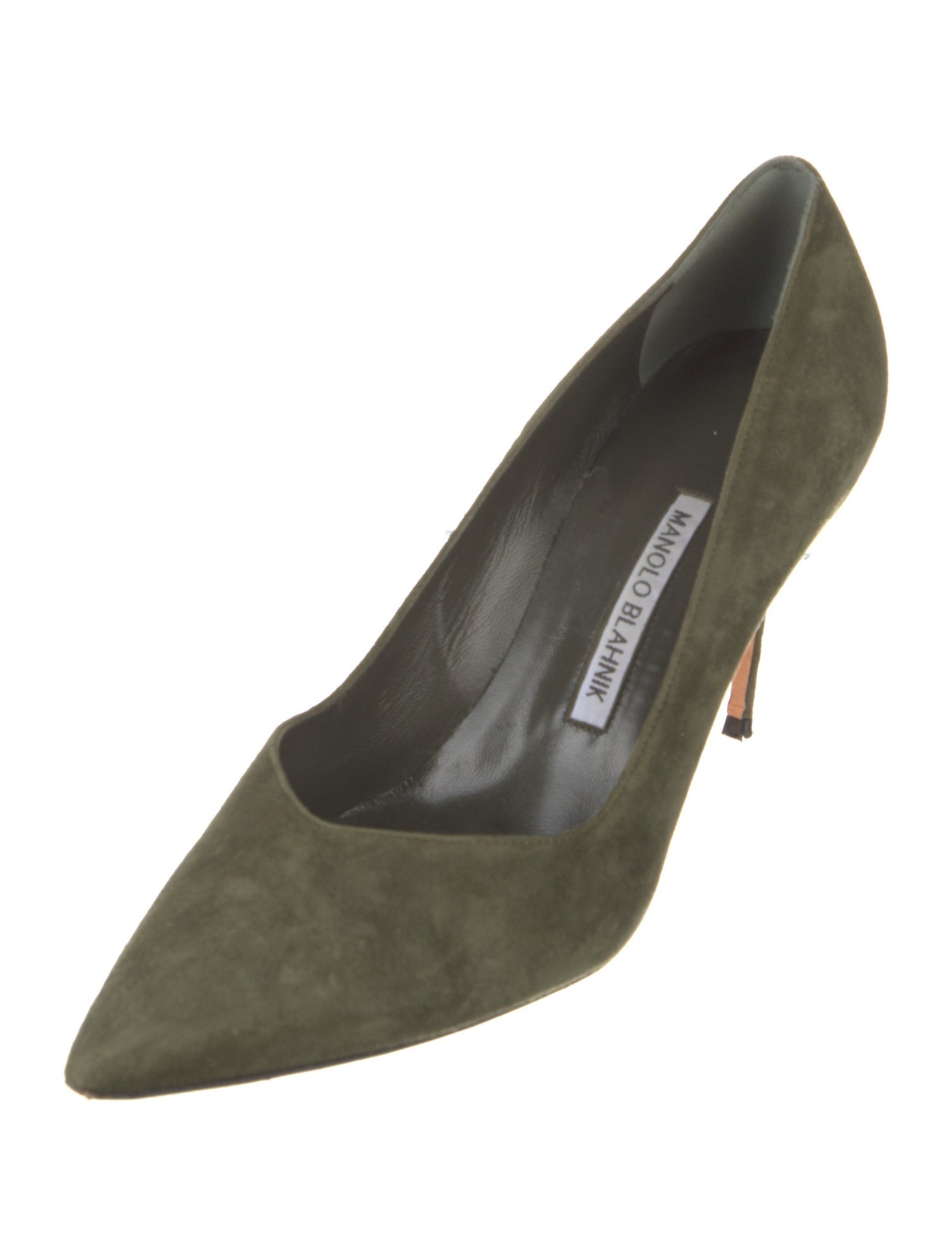 Manolo Blahnik Suede Pumps