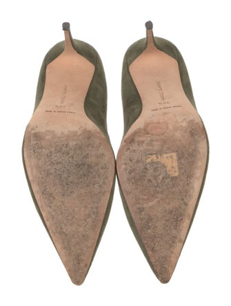 Manolo Blahnik Suede Pumps