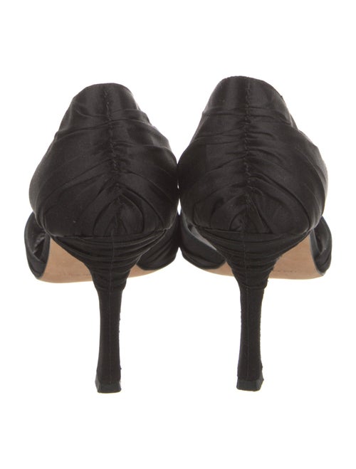 Manolo Blahnik Satin Sandals