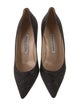 Manolo Blahnik Wool Pumps