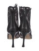 Manolo Blahnik Mesh Lace Pattern Boots
