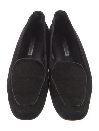 Manolo Blahnik Suede Loafers