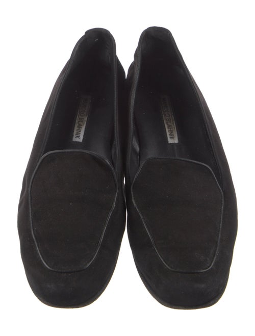 Manolo Blahnik Suede Loafers