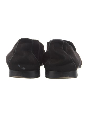 Manolo Blahnik Suede Loafers