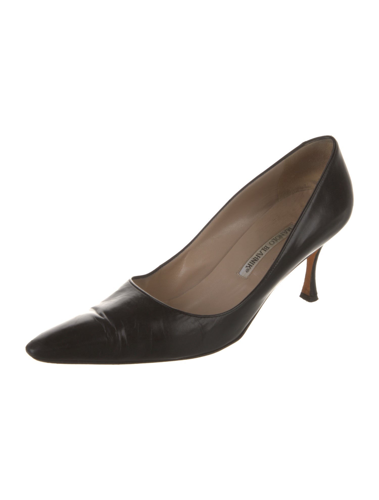 Manolo Blahnik Leather Pumps