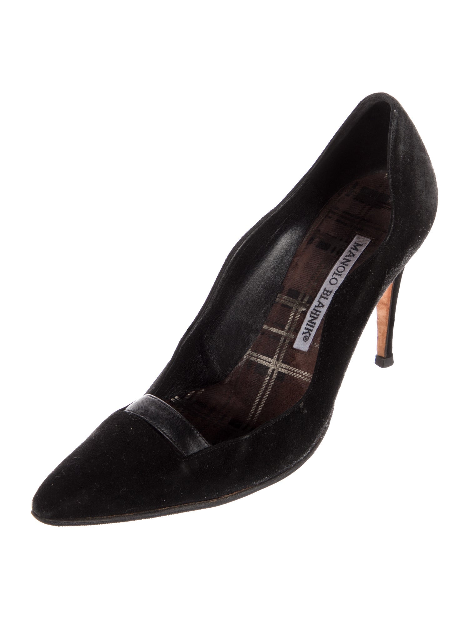 Manolo Blahnik Suede Pumps