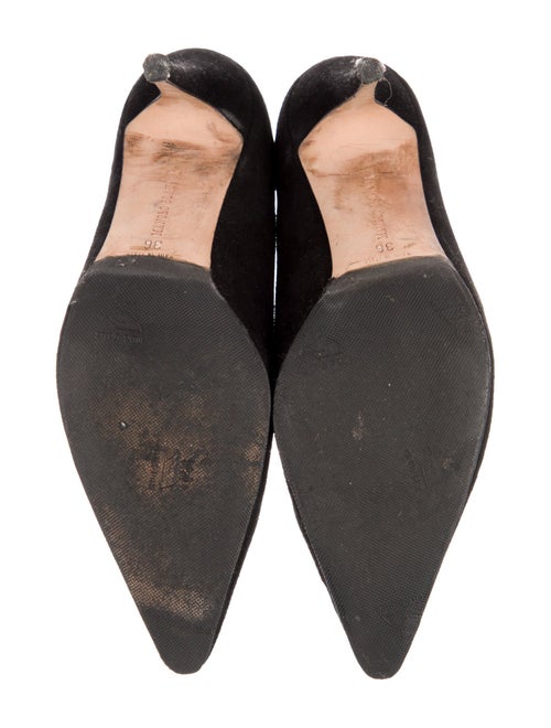 Manolo Blahnik Suede Pumps