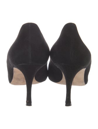 Manolo Blahnik Suede Pumps