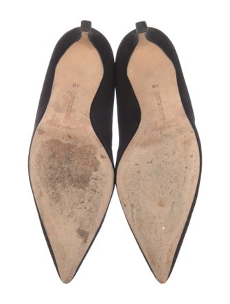 Manolo Blahnik Suede Pumps
