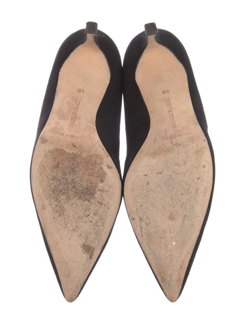 Manolo Blahnik Suede Pumps