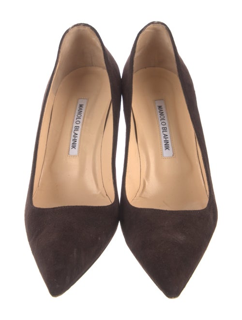 Manolo Blahnik Suede Pumps