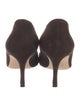 Manolo Blahnik Suede Pumps