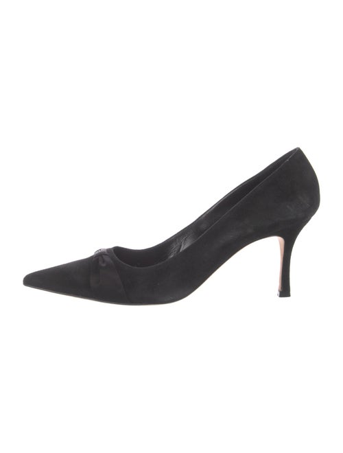 Manolo Blahnik Suede Pumps