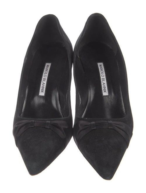 Manolo Blahnik Suede Pumps