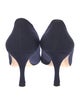 Manolo Blahnik Canvas Pumps