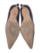 Manolo Blahnik Canvas Pumps