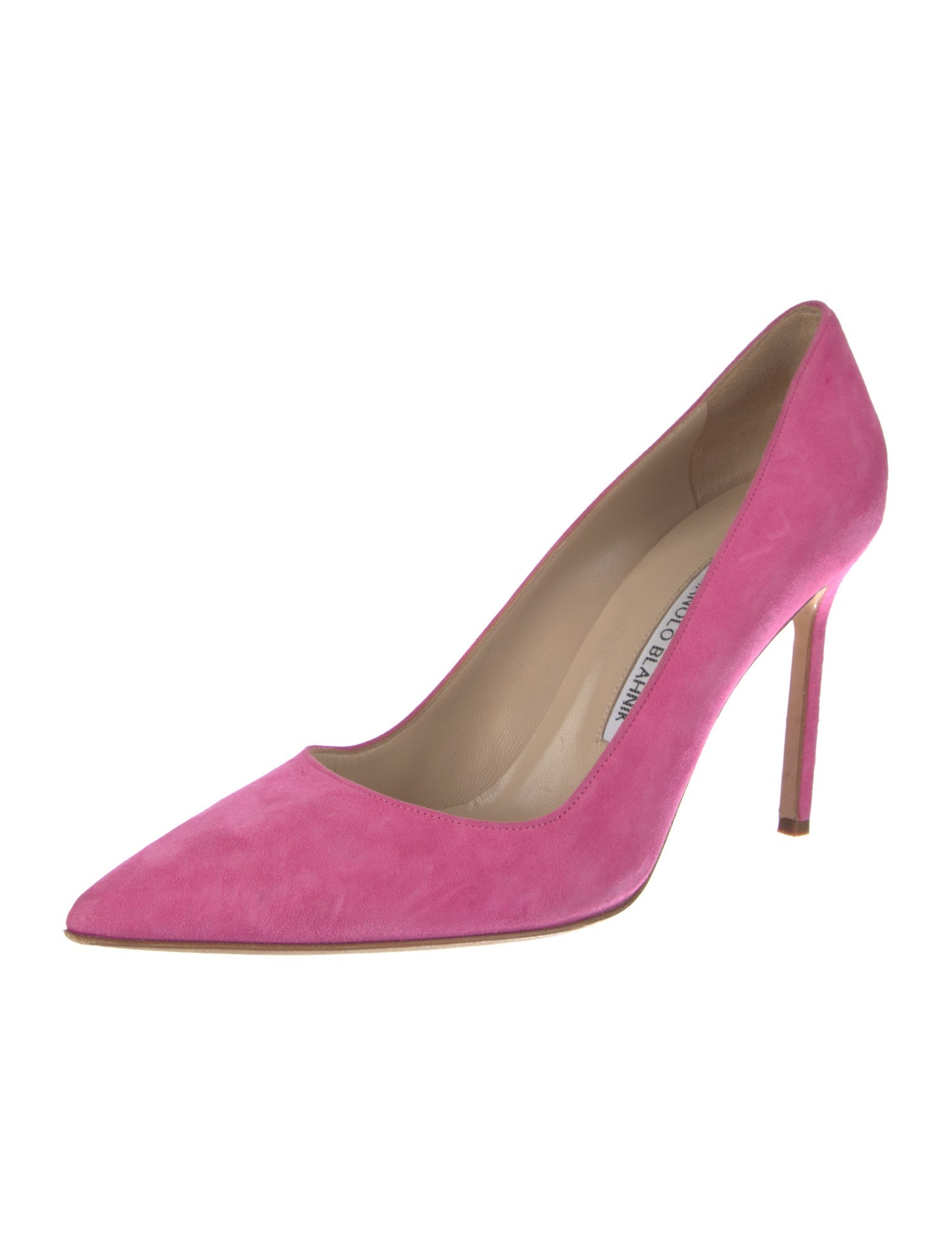 Manolo Blahnik Suede Pumps