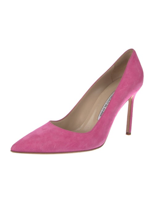 Manolo Blahnik Suede Pumps
