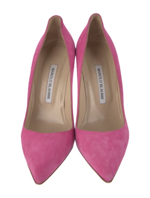 Manolo Blahnik Suede Pumps