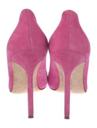 Manolo Blahnik Suede Pumps