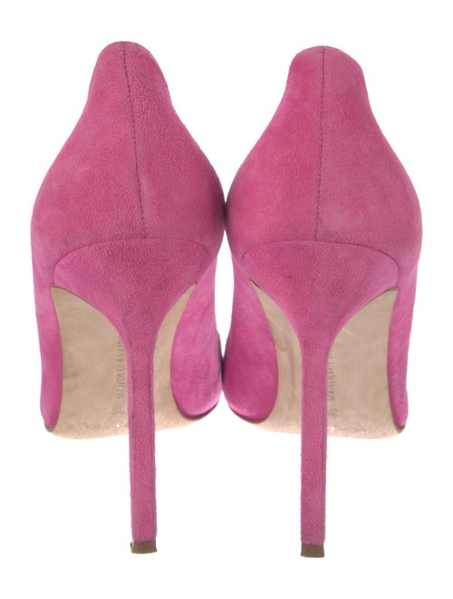 Manolo Blahnik Suede Pumps