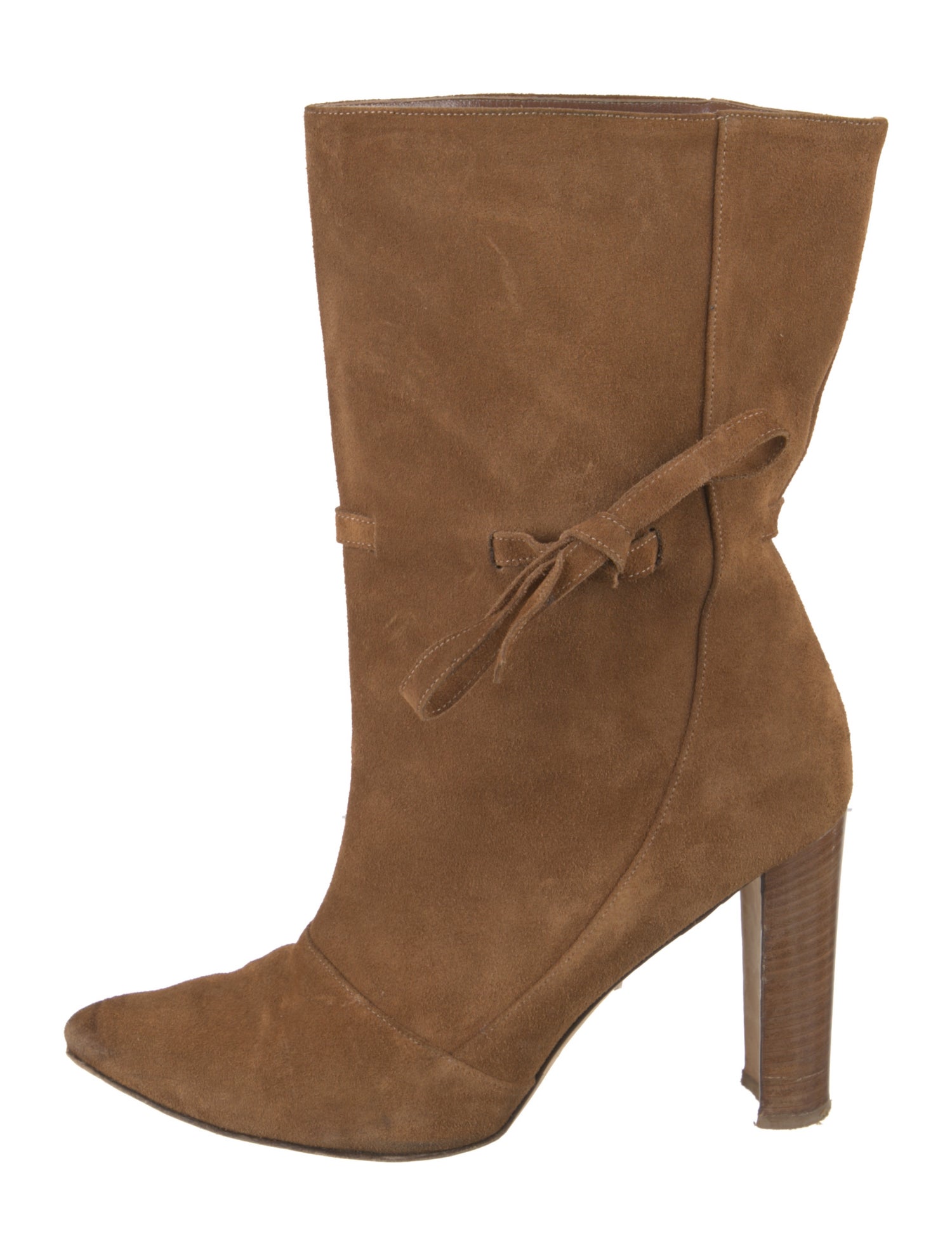 Manolo Blahnik Suede Boots