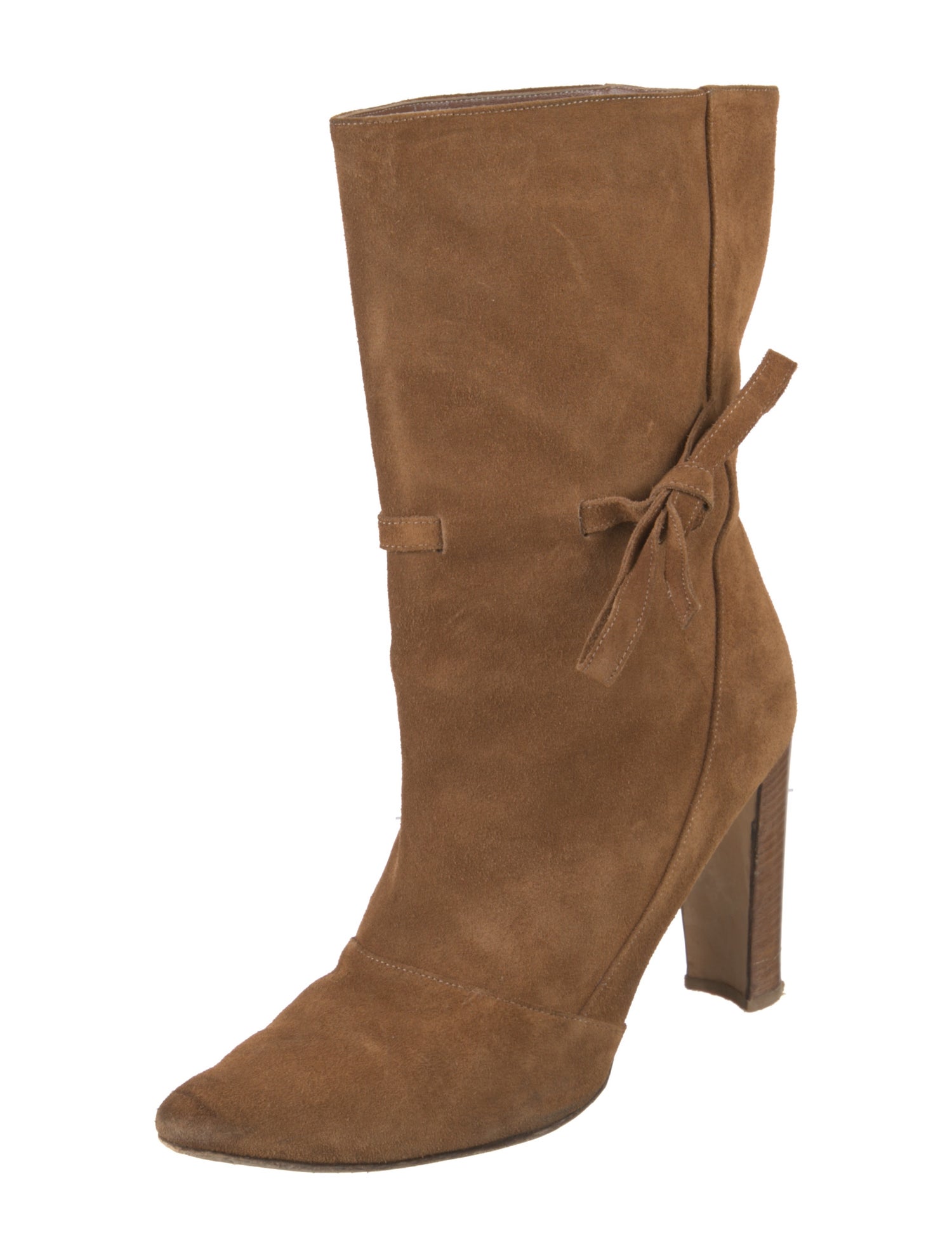 Manolo Blahnik Suede Boots