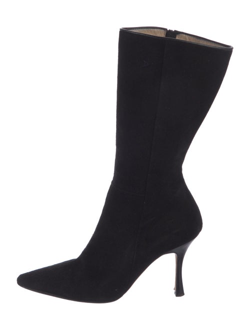 Manolo Blahnik Suede Boots