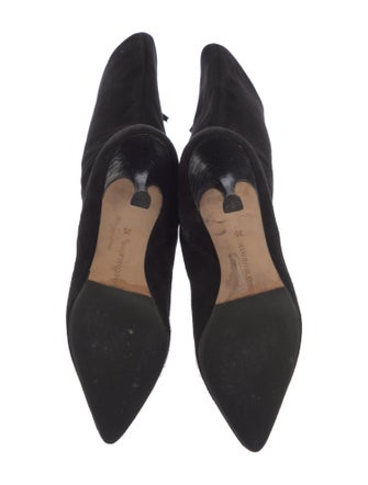 Manolo Blahnik Suede Boots