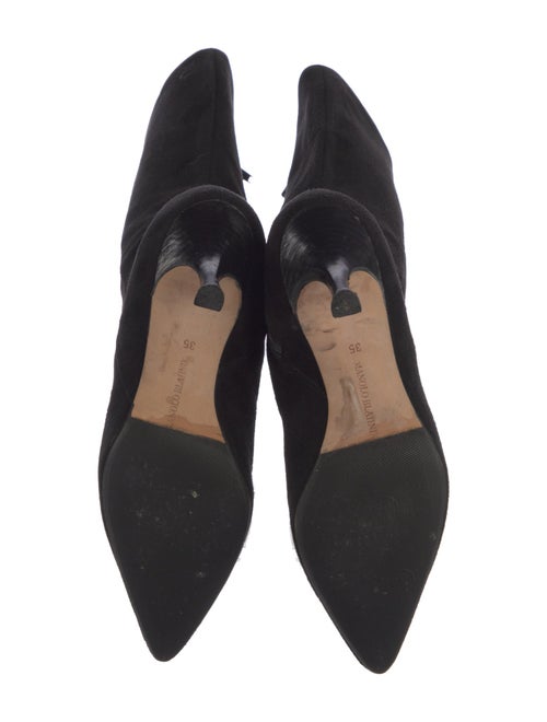 Manolo Blahnik Suede Boots