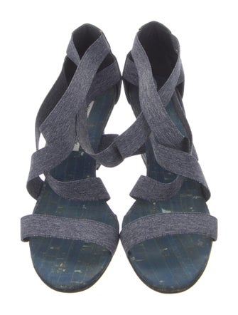 Manolo Blahnik Wedge Sandals