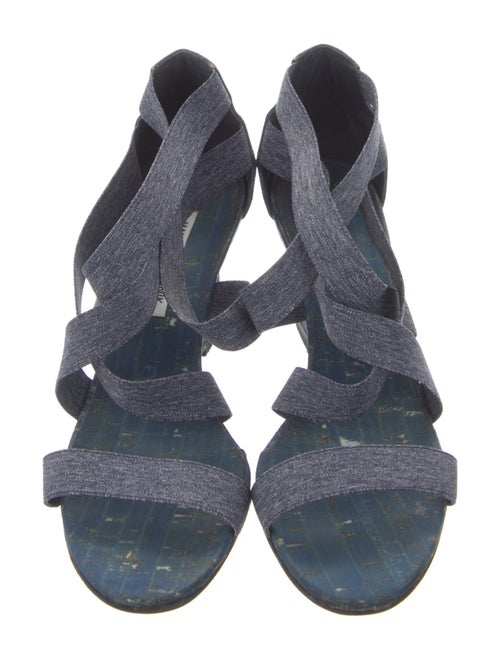 Manolo Blahnik Wedge Sandals