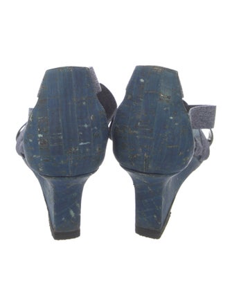 Manolo Blahnik Wedge Sandals