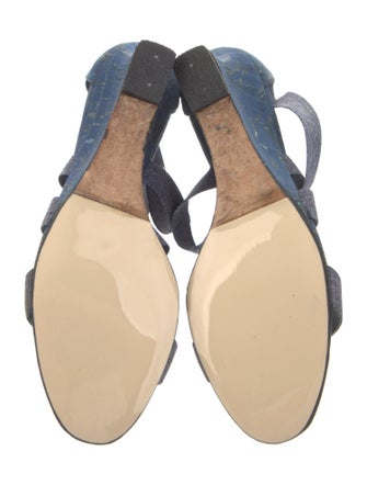 Manolo Blahnik Wedge Sandals