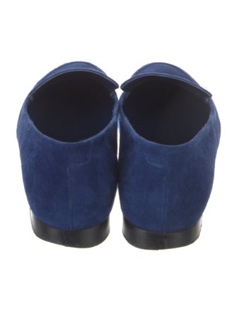 Manolo Blahnik Suede Loafers
