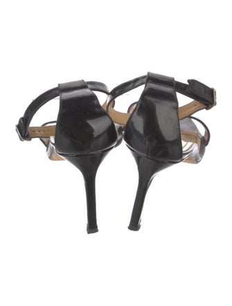 Manolo Blahnik Patent Leather Sandals
