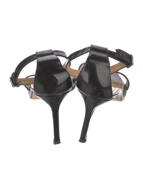 Manolo Blahnik Patent Leather Sandals