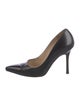 Manolo Blahnik Leather Pumps
