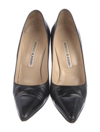 Manolo Blahnik Leather Pumps