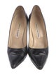 Manolo Blahnik Leather Pumps