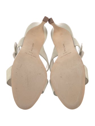 Manolo Blahnik Suede Slides