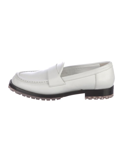Manolo Blahnik Leather Loafers