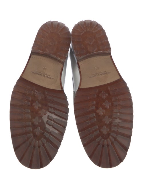 Manolo Blahnik Leather Loafers