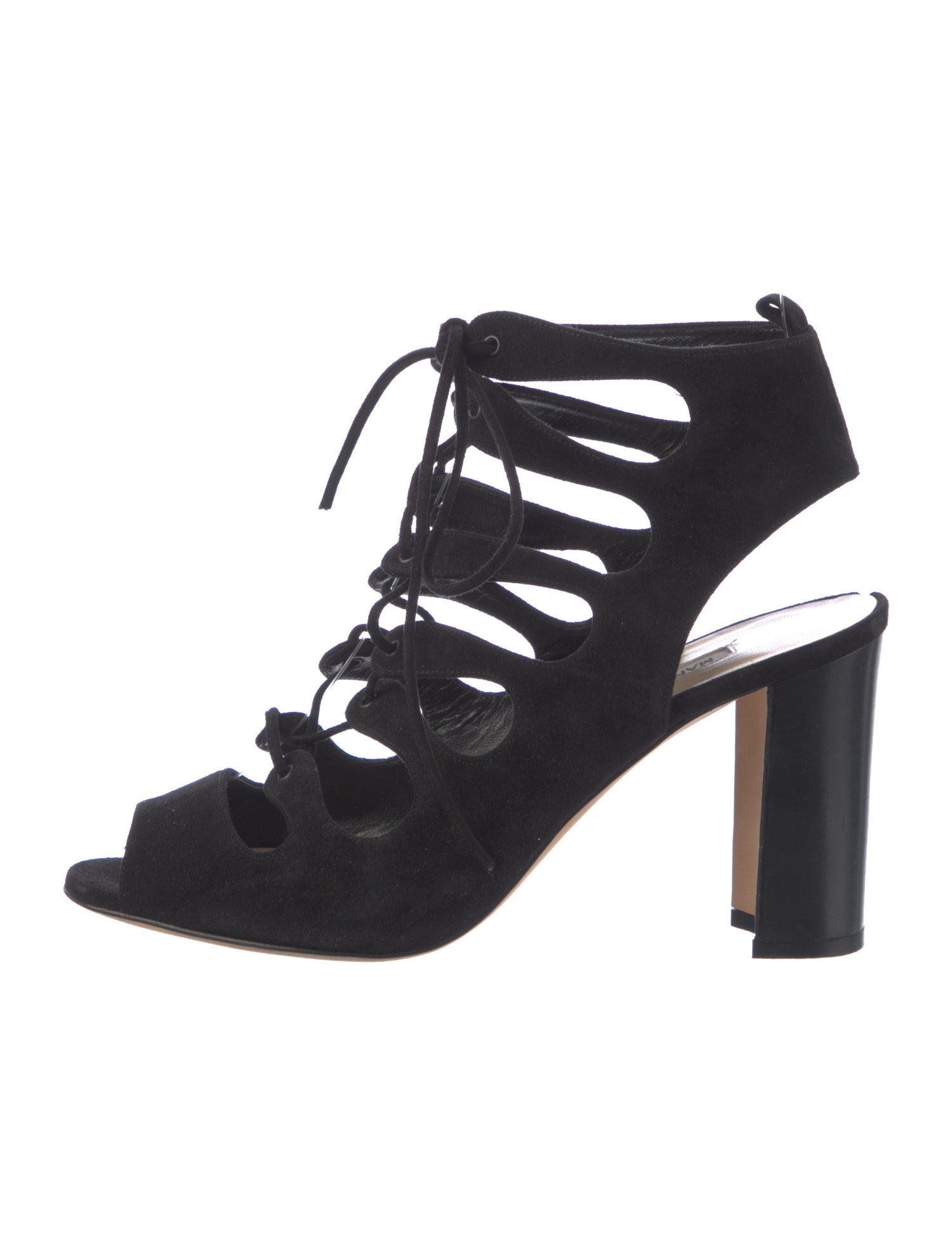 Manolo Blahnik Suede Sandals