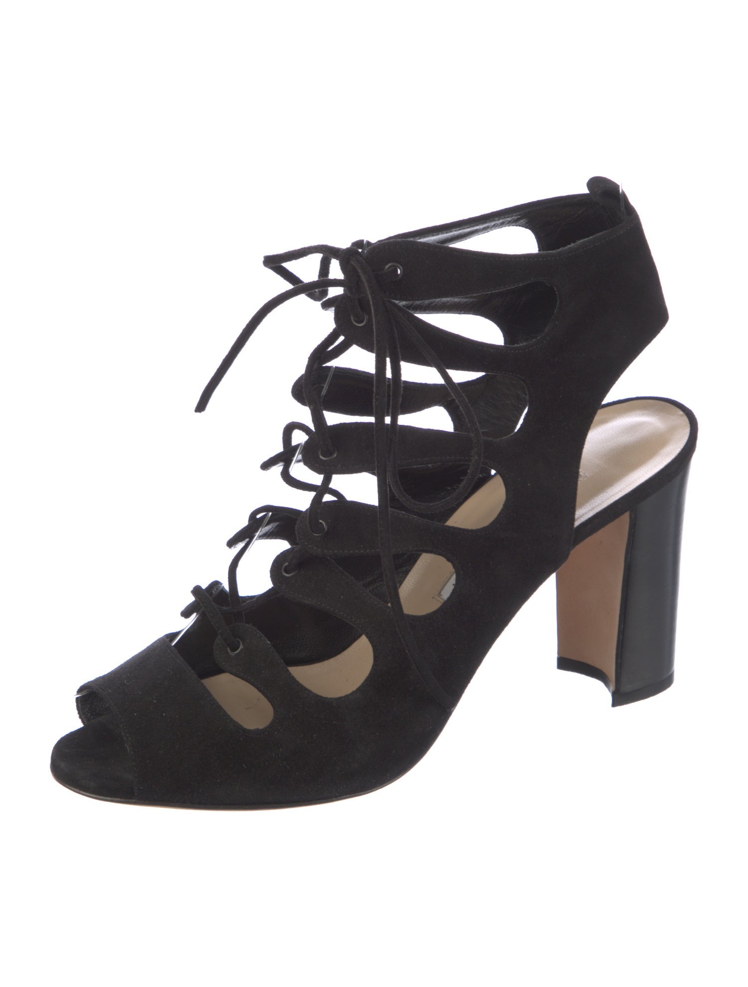 Manolo Blahnik Suede Sandals