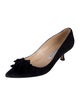 Manolo Blahnik Suede Pumps