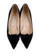 Manolo Blahnik Suede Pumps