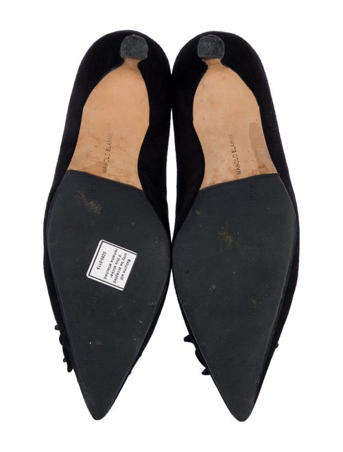 Manolo Blahnik Suede Pumps